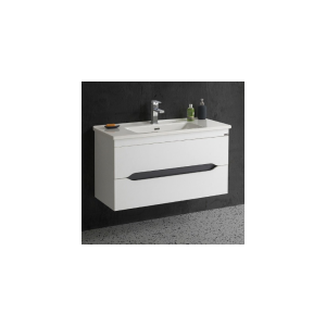 BADELLA ORION 1 VAN UNIT/INCL WB/WHT/100CM X46CM