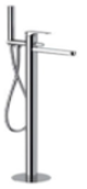 CLASS LINE FLOORSTANDING BATHMIXER WITH HANDSHOWER