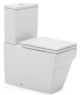 MONA MONOBLOC WC WITH SOFT SEAT&COVER WHITE