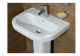 JIKA DEEP WASHBASIN WITH OVERFLOW/50X41CM WITH SYPHON COVER AND SCREWS