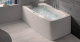 ESSENTIAL INVITA WHIRLPOOL TUB WITH TAPS/180X78CM