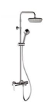 DREAM SERIES SHOWER PIPE WITH HEAD, MIXER & SPOUT