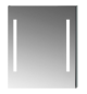 JIKA MIRROR INTEGRATED LED 2 LIGHTINGS 55X81 NO SWITC