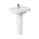 DEEP WASHBASIN WITH OVERFLOW/ 60X45CM