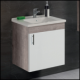 BADELLA PARITE VAN UNIT/INCL WB/KALEMISI/55X45CM