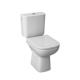 DEEP FLOORSTANDING WC & CISTERN COMBI/BT WITH SLIM SEAT &' COVER/SOFT CLOSE