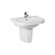  DEEP WASHBASIN WITH OVERFLOW/ 55X42CM