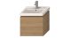 CUBITO WASH BASIN/ VANITY UNIT 1 DRAWER OAK 55/42CM