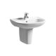 LYRA WASH BASIN 50CM WITH SIPHON COVER