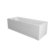 MINERVA ACRYLIC BATHTUB WITH PANEL AND LEGS 170 X70CM