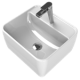  ONE OVERCOUNTER BASIN 42X42XM WHITE