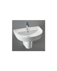 BELLA WASHBASIN WITH SIPHON COVER/ 50X40CM