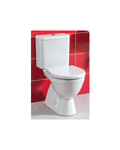  LYRA PLUS F/STAND WC & CISTERN COMBI/ WITH SEAT AND COVER SLOW CLOSE